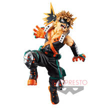 Banpresto-figuras de acción originales del rey de los artistas, colección de figuras de acción de Katsuki Bakugo, My Hero Academia 2024 - compra barato
