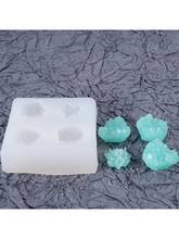 Моделирования камень кристалл эпоксидная смола, форма украшения кулон торта силикона прессформы F3MD 2024 - купить недорого