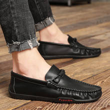 Официальная обувь с острым носком; Мужские мокасины из натуральной кожи; Осенние мужские итальянские модельные туфли; Деловые Свадебные вечерние туфли для мужчин 2024 - купить недорого