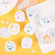XINAHER 1pc Cartoon animals dog cat decoration stamp wooden rubber stamps for scrapbooking stationery DIY craft standard stamp 2024 - buy cheap