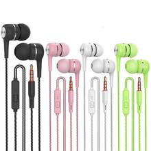 S12 Sport Earphone wholesale Wired Super Bass 3.5mm Crack Colorful Headset Earbud with Microphone Hands Free for Samsung 2024 - buy cheap