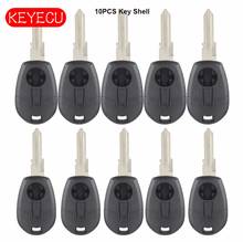 Keyecu Transponder Key Shell Case for Fiat Bravo Brava Palio Punto Marea Seicento Coupe Uncut Blade 2024 - buy cheap