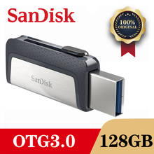 SanDisk DDC2 USB 3.0 OTG Flash Drive Disk 128GB 64GB 32GB 16GB Pen Drive Pendrive Memory Stick Flash drive For PC/Android Type-C 2024 - buy cheap