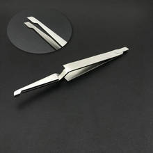 1Pcs Dental Bracket Tweezers Orthodontic Reverse Action Serrated Dentistry Instruments Stainless Steel Dentist Tool 2024 - buy cheap