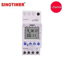 Sintimer tm611-interruptor digital programável 24h, um canal, 7 dias, eletrônico, 220v, com pulso 2024 - compre barato