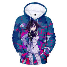 Fashion Anime Print Kokichi Ouma 3D Hoodies Sweatshirts Men Women Kids Pullover Harajuku Autumn Winter Boy/girl Danganronpa Tops 2024 - buy cheap