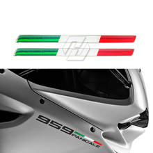 3D Italy Sticker Motorcycle Tank Decals Italia Stickers Case for Aprilia Ducati Monster 959 1199 1299 etc 2024 - buy cheap