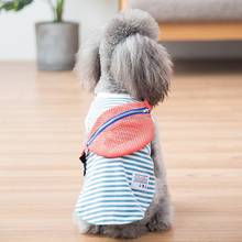 Ropa de verano para perros, chaleco a rayas, traje para cachorros, novedad de 2020 2024 - compra barato