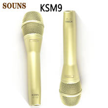 Микрофон KSM9, проводной динамический кардиоидный профессиональный вокальный микрофон, KSM9 KSM9HS для студии, караоке, игр, ПК 2024 - купить недорого