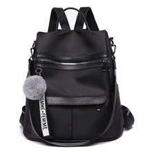 Hot Newest Backpacks Women's Fashion Tassel Oxford Cloth Backpack Multi-Function Shoulder Bag Casual Backpack Backpack ZX-186. 2024 - buy cheap