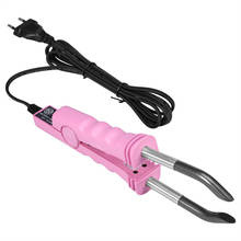 Hair Extension Connector Machine Fusion Iron Tool Wig Hair Connector Extension Tools Home Salon Hair Styler Device Pink 2024 - buy cheap