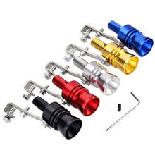 Motorbike Car Exhaust Fake Turbo Whistle Pipe Sound Muffler Blow Off Valve Universal Simulator Whistler Scooter Accessories 2024 - buy cheap