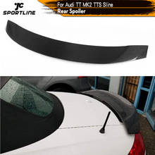 Car-Styling Carbon Fiber / FRP Racing Rear Trunk Spoiler Wing Lip for Audi TT 8J MK2 TTS RS Coupe Convertible 2-Door 2008-2014 2024 - buy cheap