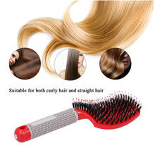 hair brush Massage Comb Nylon Hairbrush Women Wet Curly Detangle Hair Brush Massager For Salon Household Styling Tools 2024 - buy cheap