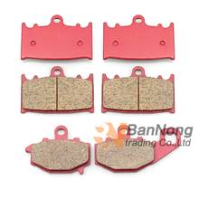 Motorcycle Parts Front & Rear Brake Pads Kit For KAWASAKI ZZR400 ZX400 N 1993-1999 ZX 6R 9R 600 400 ZX600F ZX9R Brake Dis 2024 - buy cheap