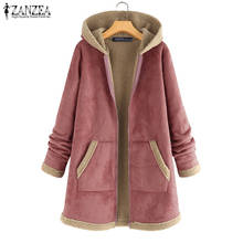 2022 Autumn Patchwork Outwear Solid Coats Women's Hooded Jackets Female Long Sleeve Fleece Zipper Parkas Windbreakers 2024 - buy cheap