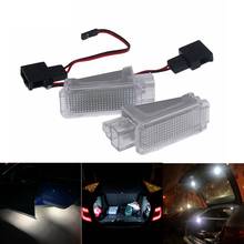 2pcs 18LED Courtesy Glove Box Under Door Foot Light for VW Touareg Tiguan Eos Passat Skoda Audi A3/A4/A6 Golf4/5/6 Tiguan 2024 - buy cheap