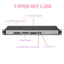 4 PON port mini ftth fiber optic 4 pon port 4 SFP slots epon OLT 10/100/1000Mauto-negotiable 4 SFP port PX20+ PX20++ PX20+++ 2024 - buy cheap