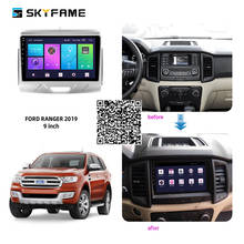Radio Estéreo con GPS para coche, reproductor de DVD, sistema Multimedia Android, para Ford Ranger T6 2019 2024 - compra barato