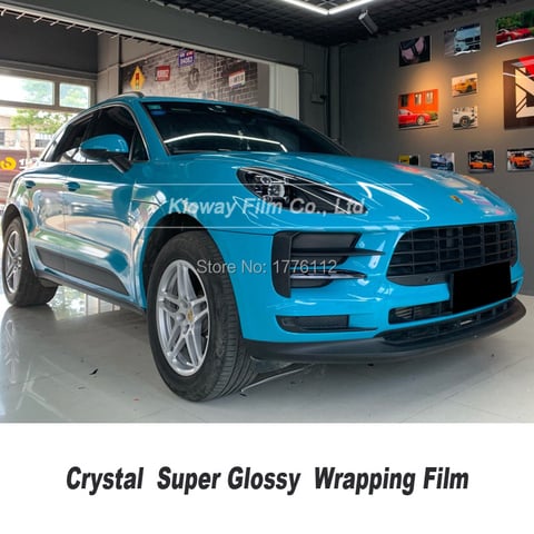 Highest Quality Car Skin Glossy Vinyl Wrap Miami Blue Vinyl Wrap Car Wrapping Film Bubble Free Quality Warranty 5m 10m 18m Buy Cheap In An Online Store With Delivery Price Comparison Specifications Photos