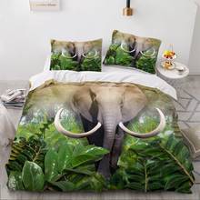 Bedding Sets 3D Custom Duvet Quilt Cover Set Comforter Bed Linen Pillowcase King Queen Full Double Animal Dinosaur Home Texitle 2024 - compra barato
