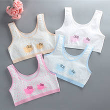 5pcs Teen Girl Sports Bra Kids Top Camisole Underwear Young Puberty Small Training Bra For 8-14years 2024 - buy cheap