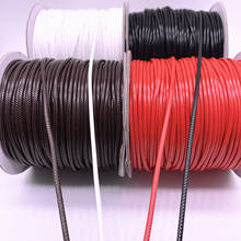 Correa de cordón encerado de 5 metros y 2,5mm, cordón encerado, collar, cuentas de cuerda para pulsera de joyería DIY, novedad 2024 - compra barato