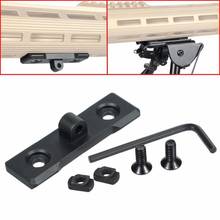 Airsoft hunting M4 AR 15 gun Accessories Low profile Tactical M-LOK Bipod Mount sling studs adapter for hunting 2024 - buy cheap