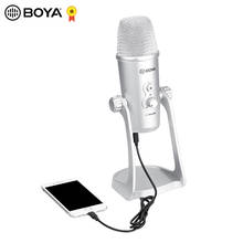 BOYA BY-PM700SP USB Mic Microphone Stereo Condenser PC Mic for Vocals Podcast Interview Computer PC for iPhone Android Recording 2024 - buy cheap