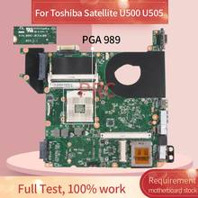 Placa base H000023260 para portátil Toshiba Satellite U500 U505, 08N1-0CK4J00 HM55 PGA 989 DDR3, Notebook 2024 - compra barato