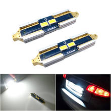 2x C5W светодиодная лампа CANBUS Festoon 31mm 36mm 39mm 42mm C10W для Lexus LX450 LX470 LX570 RX300 ES250 ES300 ES350 GX460 GX470 2024 - купить недорого