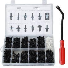 350Pcs Car Body Plastic Push Pin Rivet Fasteners Trim Moulding Clip Screwdriver Set 2024 - buy cheap