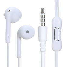 Auriculares intrauditivos con cable U19, audífonos intrauditivos de 3,5mm, Color caramelo, Control en línea de música, reducción de ruido con micrófono para teléfonos MP3 y MP4 2024 - compra barato