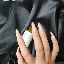 Molde de unhas falsas para manicure, aplicação completa de unhas, com cola adesiva, para manicure 2024 - compre barato