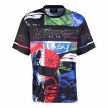 Motorcycle Motorbike Motocross T shirt Riding Short Sleeve Shirt Breathable Driving Clothes Men's Summer Mountain Course Shirt 2024 - buy cheap