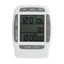 Digital LCD Multi-Channel Timer CountDown Laboratory 3 Channel Timers 99 Hours  2024 - buy cheap