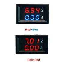 100V 10A DC Digital Voltmeter Ammeter Blue + Red Dual Color Display LED Amp Dual Digital Volt Meter Gauge 2 in1 Multimeter 2024 - buy cheap