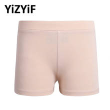 YiZYiF Girls Boy-cut Shorts Low Rise Activewear Dance Shorts for Yoga Sports Workout Gym Ballet Dance Costumes Leotard Ballet 2024 - buy cheap