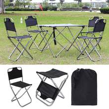 Portable Folding Chair Fishing Camping BBQ Stool Outdoor With Backrest Chair Beach Hiking Picnic Seat for Ourdoor Fishing Tools 2024 - buy cheap