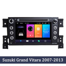 Reproductor Multimedia con GPS para coche, Radio estéreo con Android 10, 7 pulgadas, Bluetooth, DVD, para Suzuki Grand Vitara 2007-2013 2024 - compra barato