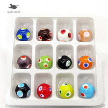 18mm New Handmade Glass Marbles Balls Charms Home Decor accessories for Fish Tank Vase filled pellet game Toys for Kids Children 2024 - buy cheap