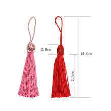 500pcs/Pack Polyester Silk Tassels Fringe 15cm Long Cotton Tassels Trim For Wedding Decoration DIY Sewing Curtains Accessories 2024 - buy cheap