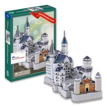 Alemanha neuschwanstein castelo 3d papel diy jigsaw 3430 puzzle modelo kits de brinquedo educativo crianças menino presente brinquedo 2024 - compre barato