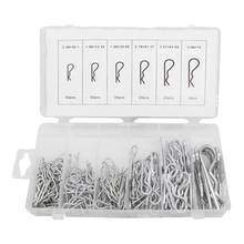 R Type Cotter Pin Spring Clips Double Ring B-type Retaining Pins w/ Box 2024 - buy cheap