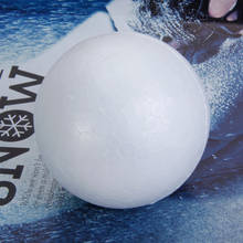 10X White Foam Balls Spheres 3 inch Bulk - Smooth Round Polystyrene Styrofoam Balls Materials for Arts Craft Use DIY Ornament 2024 - buy cheap