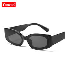 Yoovos Квадратные Солнцезащитные очки для женщин Ретро солнцезащитные очки для женщин Роскошные брендовые дизайнерские солнцезащитные очки с линзами океана женские очки 2024 - купить недорого