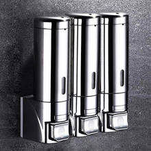304 Stainless steel soap dispenser wall mounted bathroom Hotel shampoo lotion liquid soap dispenser hand soap dispenser 2024 - buy cheap