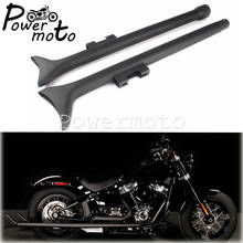 For Harley Touring FLHR FLHT FLHTCU FLTR FLHX 2017-Up 33" Motorcycle Fishtail Eliminator Exhaust Pipe Muffler Tail Tube Silencer 2024 - buy cheap