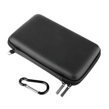 Cool Black EVA Skin Carry Hard Case Bag Pouch 18.5 x 11 x 4.5 cm For Nintend 3DS LL with Strap Gaming Accessaries 2024 - buy cheap