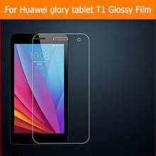 Glossy screen protector film For Huawei honor play T1 T1-701u T2 BGO-DL09 7.0" tablet cell phone front HD film Lcd panel + tools 2024 - buy cheap